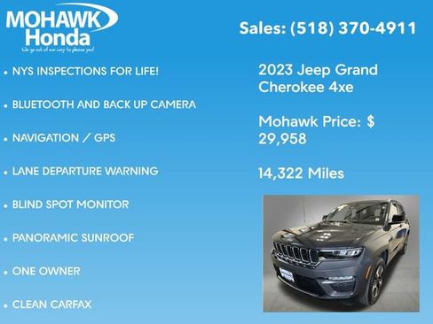 Used 2023 Jeep Grand Cherokee 4WD 4xe image 7