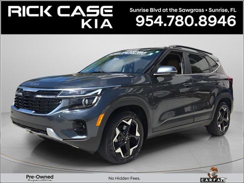 Certified 2024 Kia Seltos EX FWD image 1