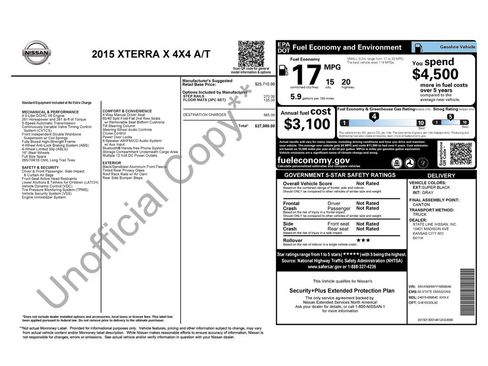 Used 2015 Nissan Xterra X image 31