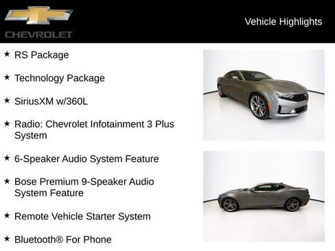 Used 2021 Chevrolet Camaro LT w/ RS Package image 5