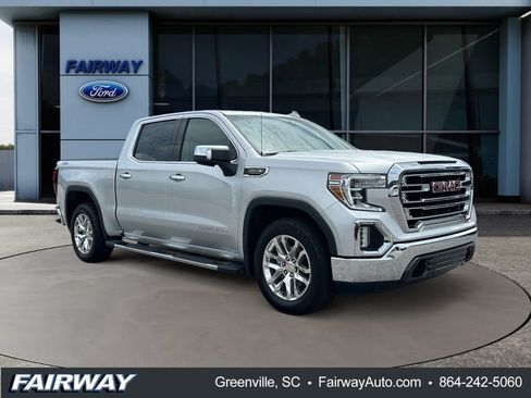 Used 2021 GMC Sierra 1500 SLT w/ SLT Premium Plus Package AWD/4WD image 3