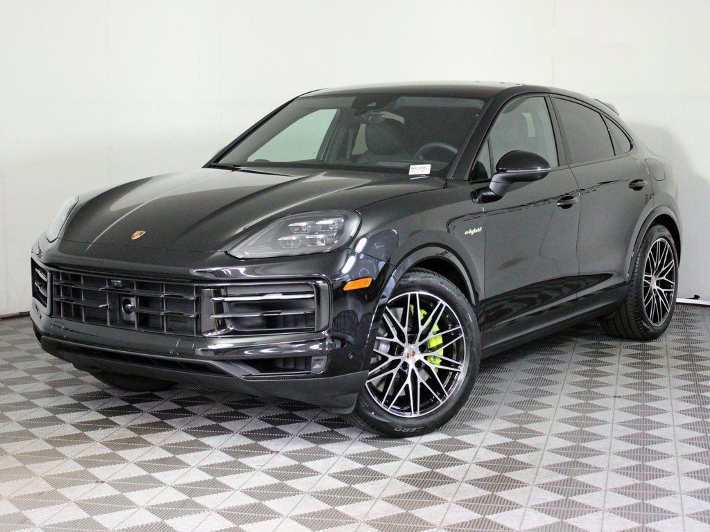 Certified 2026 Porsche Cayenne E-Hybrid Coupe AWD/4WD image 1