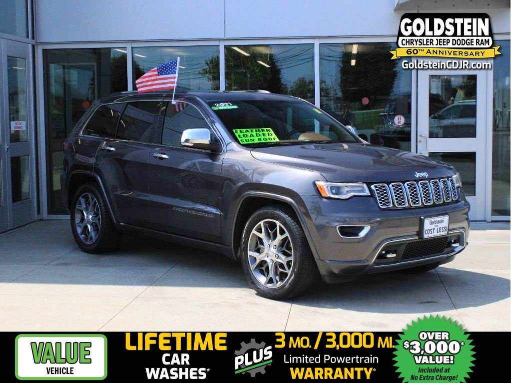 Used 2021 Jeep Grand Cherokee Overland AWD/4WD image 1