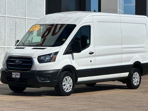 Used 2022 Ford E-Transit Medium Roof w/ Load Area Protection Package image 8