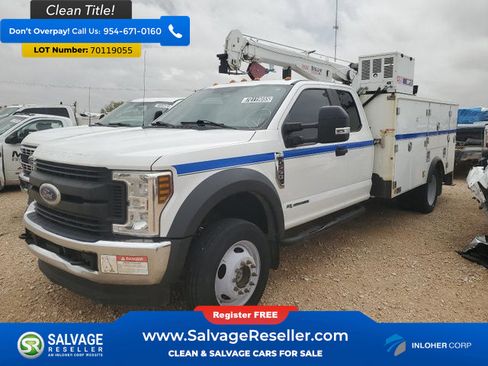 Used 2018 Ford F550 4x4 SuperCab Super Duty image 1