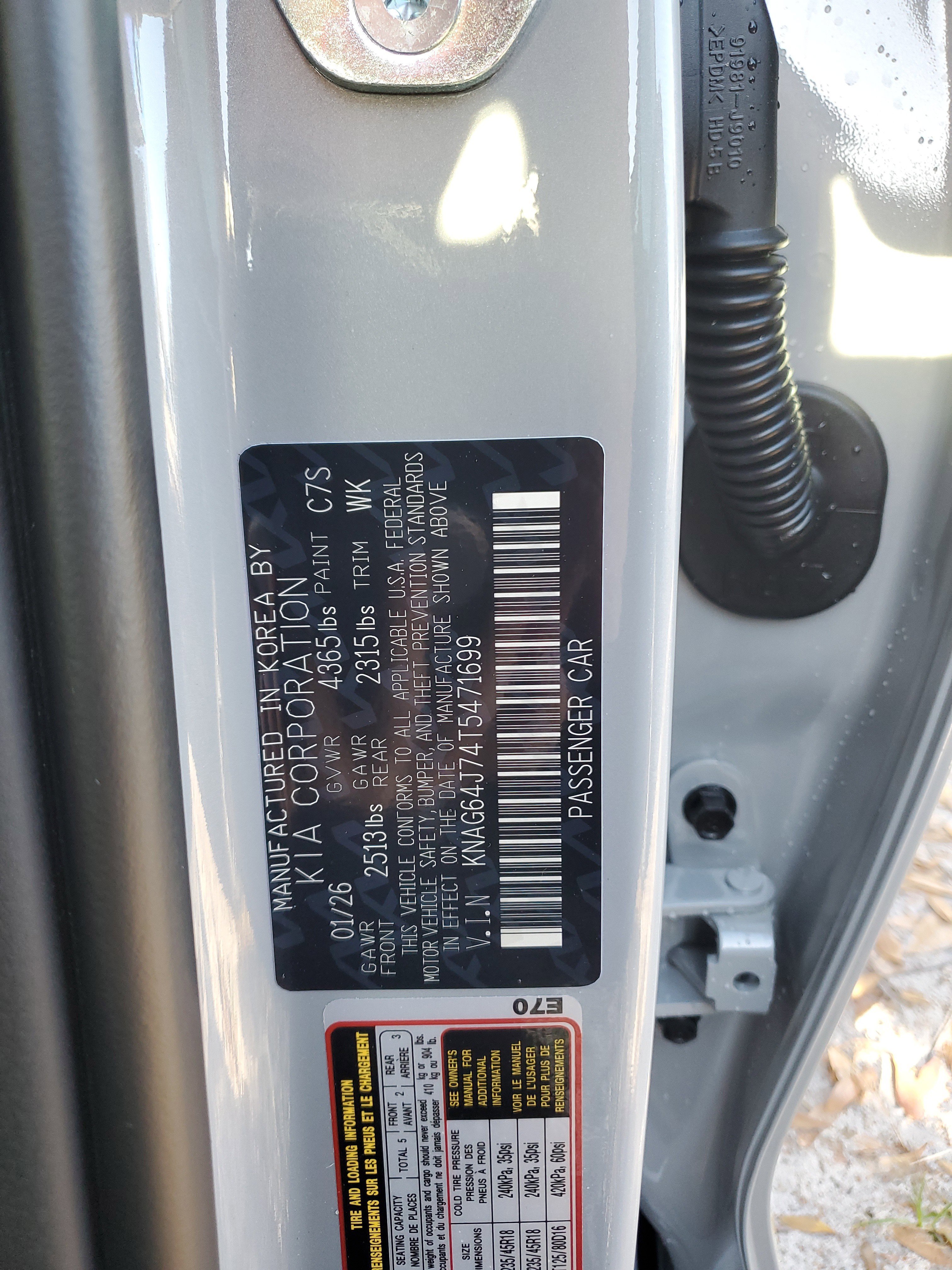 New 2026 Kia K5 GT-Line w/ GT-Line Red Interior Package FWD image 6