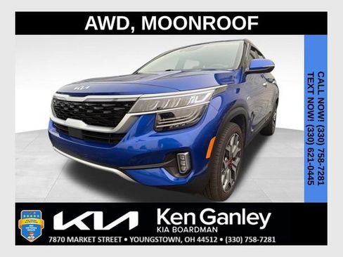 Used 2022 Kia Seltos SX w/ Sunroof Package AWD/4WD image 1