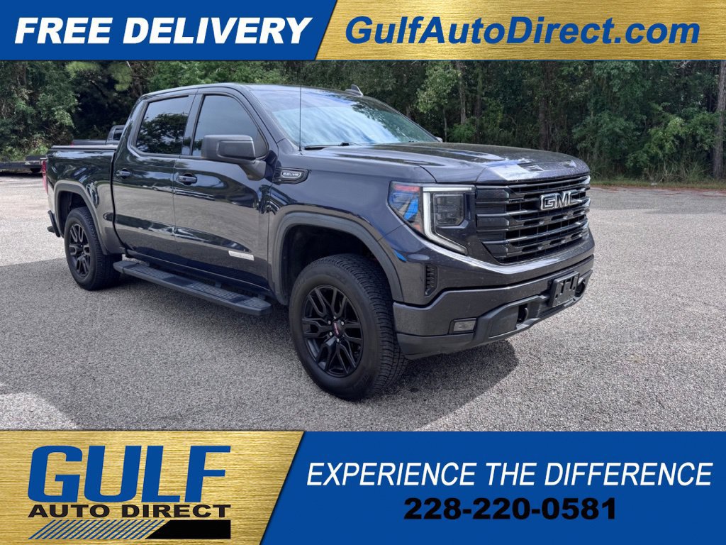 Used 2022 GMC Sierra 1500 Elevation w/ LPO, Elevation Black Package AWD/4WD image 1