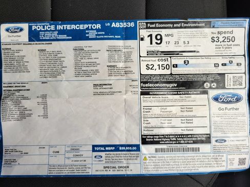 Used 2020 Ford Explorer 4WD Police Interceptor image 21