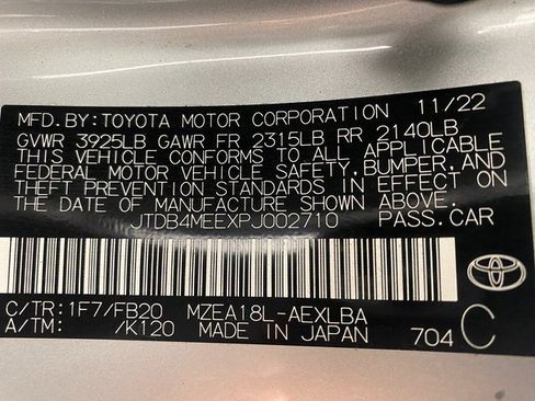 Certified 2023 Toyota Corolla LE image 24