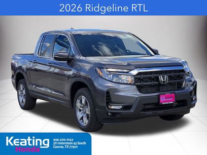 New 2026 Honda Ridgeline RTL