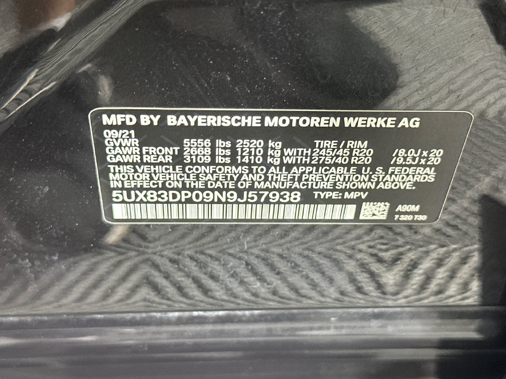 Used 2022 BMW X3 M40i w/ Parking Assistance Package AWD/4WD image 33