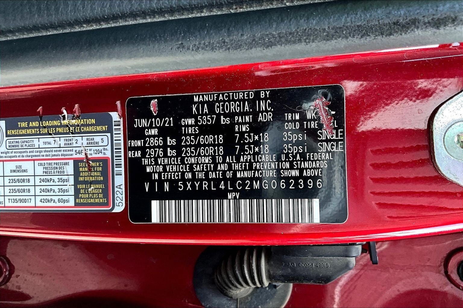 Used 2021 Kia Sorento S FWD image 23