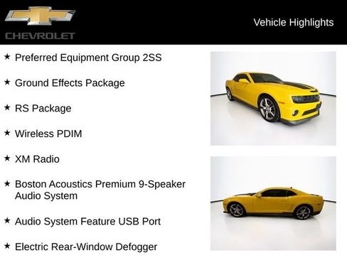 Used 2010 Chevrolet Camaro SS w/ LPO, Ground Effects Package RWD image 5