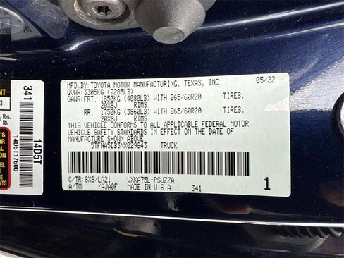 Used 2022 Toyota Tundra Platinum image 14