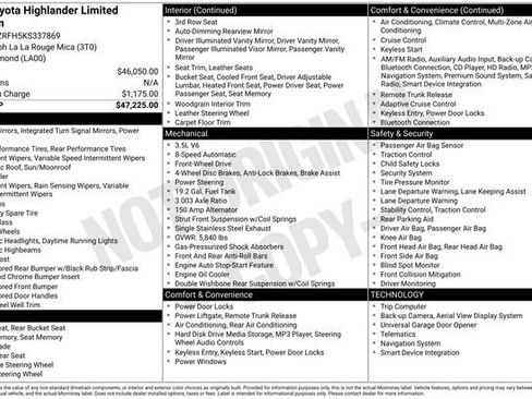 Used 2019 Toyota Highlander Limited Platinum image 4