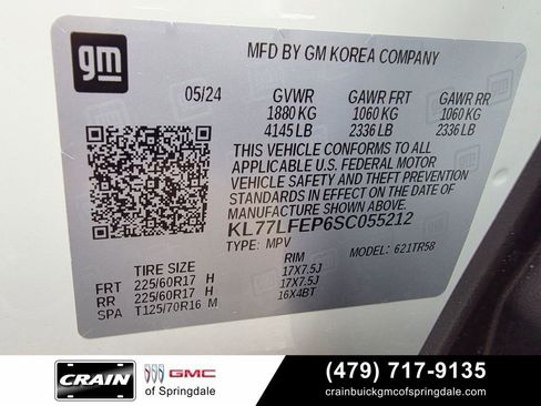 Used 2025 Chevrolet Trax LS w/ LS Convenience Package FWD image 32
