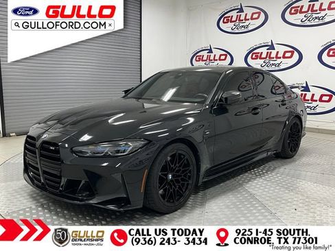 Used 2023 BMW M3 w/ M Carbon Exterior Package RWD image 3