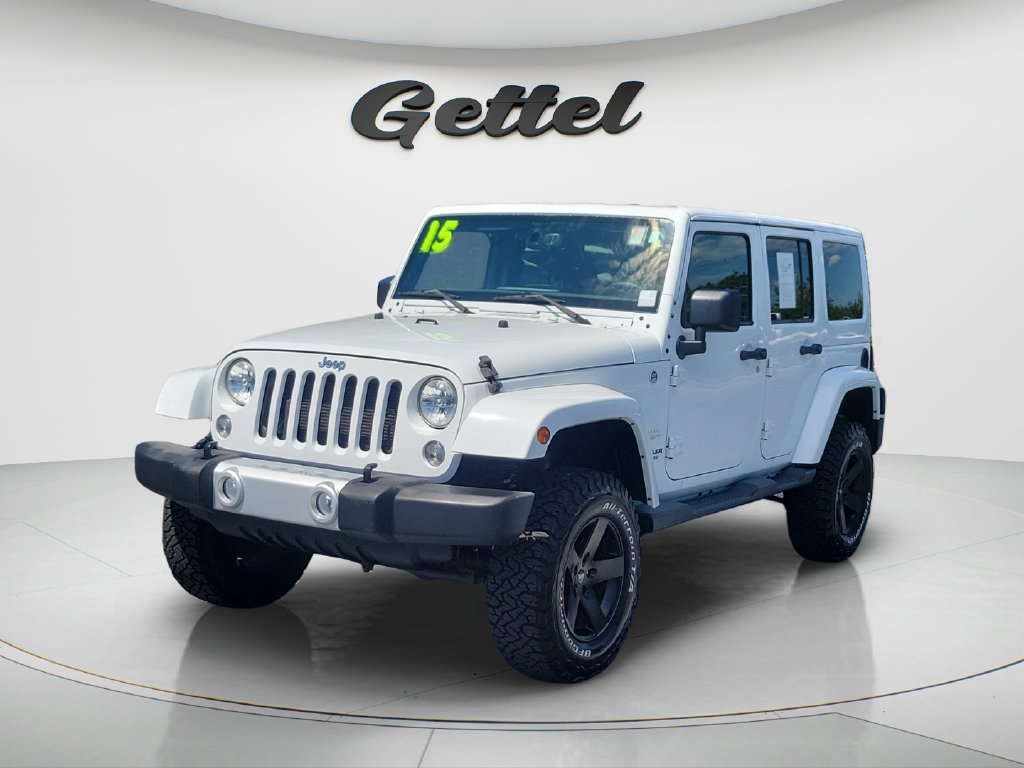 Used 2015 Jeep Wrangler Unlimited Sahara AWD/4WD image 1