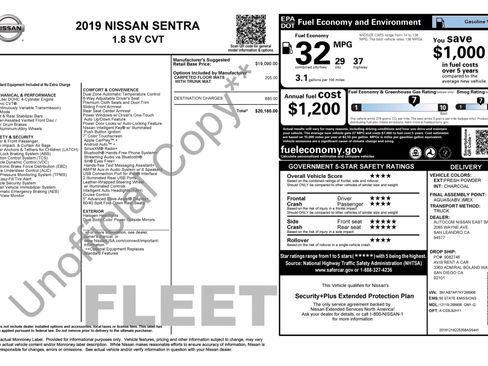 Used 2019 Nissan Sentra SV image 3