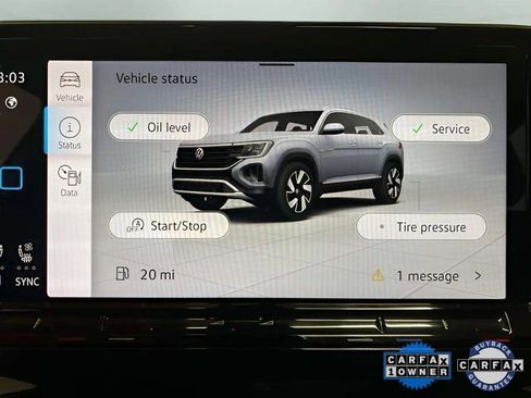 Used 2025 Volkswagen Atlas Cross Sport SE w/ Black Wheel Package image 44