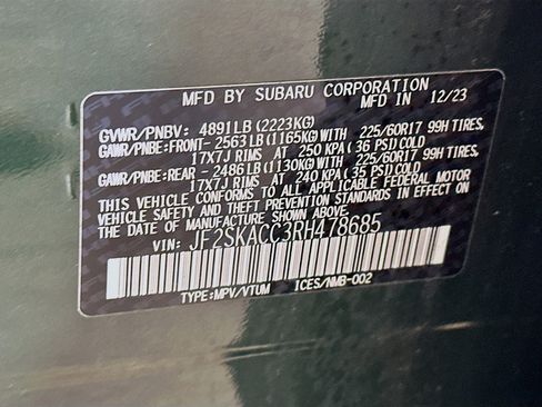 Used 2024 Subaru Forester Premium AWD/4WD image 12