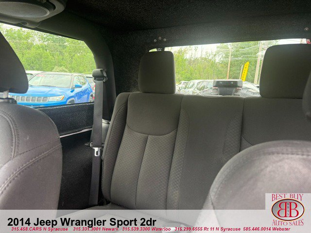 Used 2014 Jeep Wrangler Sport w/ Quick Order Package 24S AWD/4WD image 12