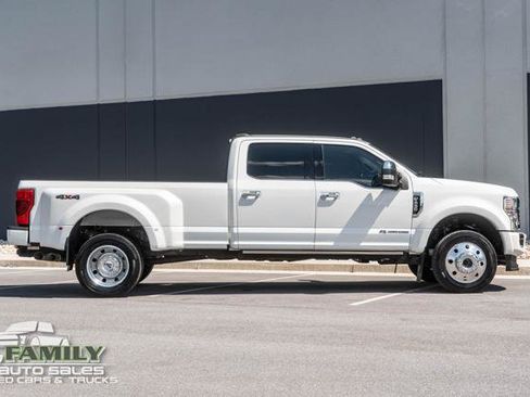Used 2021 Ford F450 Platinum w/ Snow Plow Prep Package AWD/4WD image 11