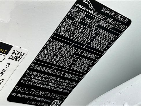 New 2026 Jaguar F-PACE R-Dynamic S image 13