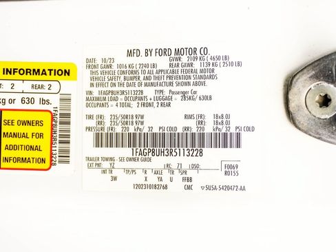 Used 2024 Ford Mustang Premium RWD image 37