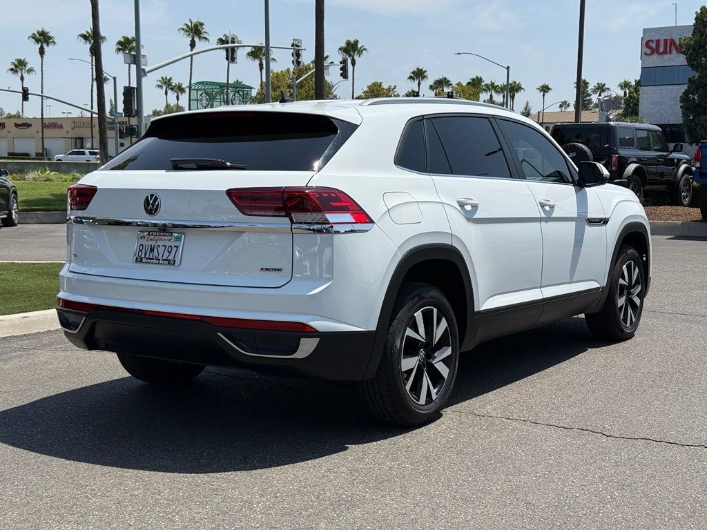 Used 2021 Volkswagen Atlas Cross Sport SE AWD/4WD image 7