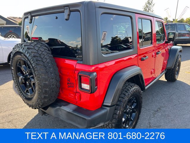 Used 2021 Jeep Wrangler Unlimited Sport AWD/4WD image 5
