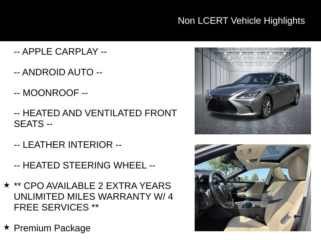 Used 2021 Lexus ES 350 w/ Premium Package FWD image 25