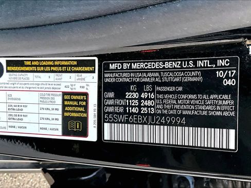 Used 2018 Mercedes-Benz C 43 AMG 4MATIC Sedan image 36