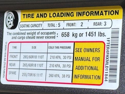 Certified 2021 Ford Ranger Lariat w/ Trailer Tow Package image 53