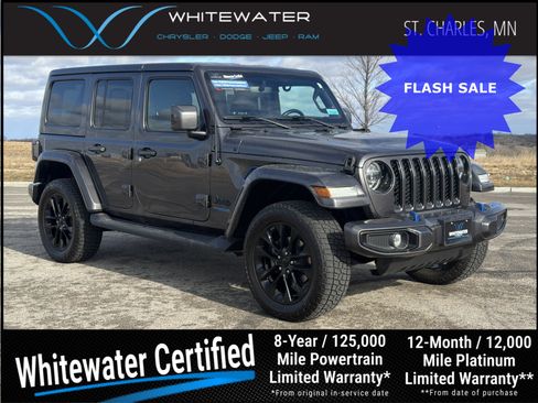 Used 2021 Jeep Wrangler Unlimited Sahara image 1