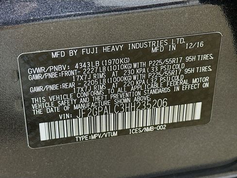 Used 2017 Subaru Crosstrek 2.0i Limited AWD/4WD image 49