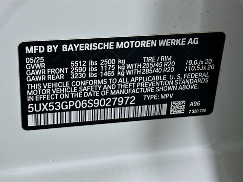 Used 2025 BMW X3 xDrive30i w/ Premium Package image 12