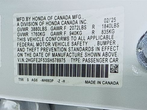 Used 2025 Honda Civic Sport image 40