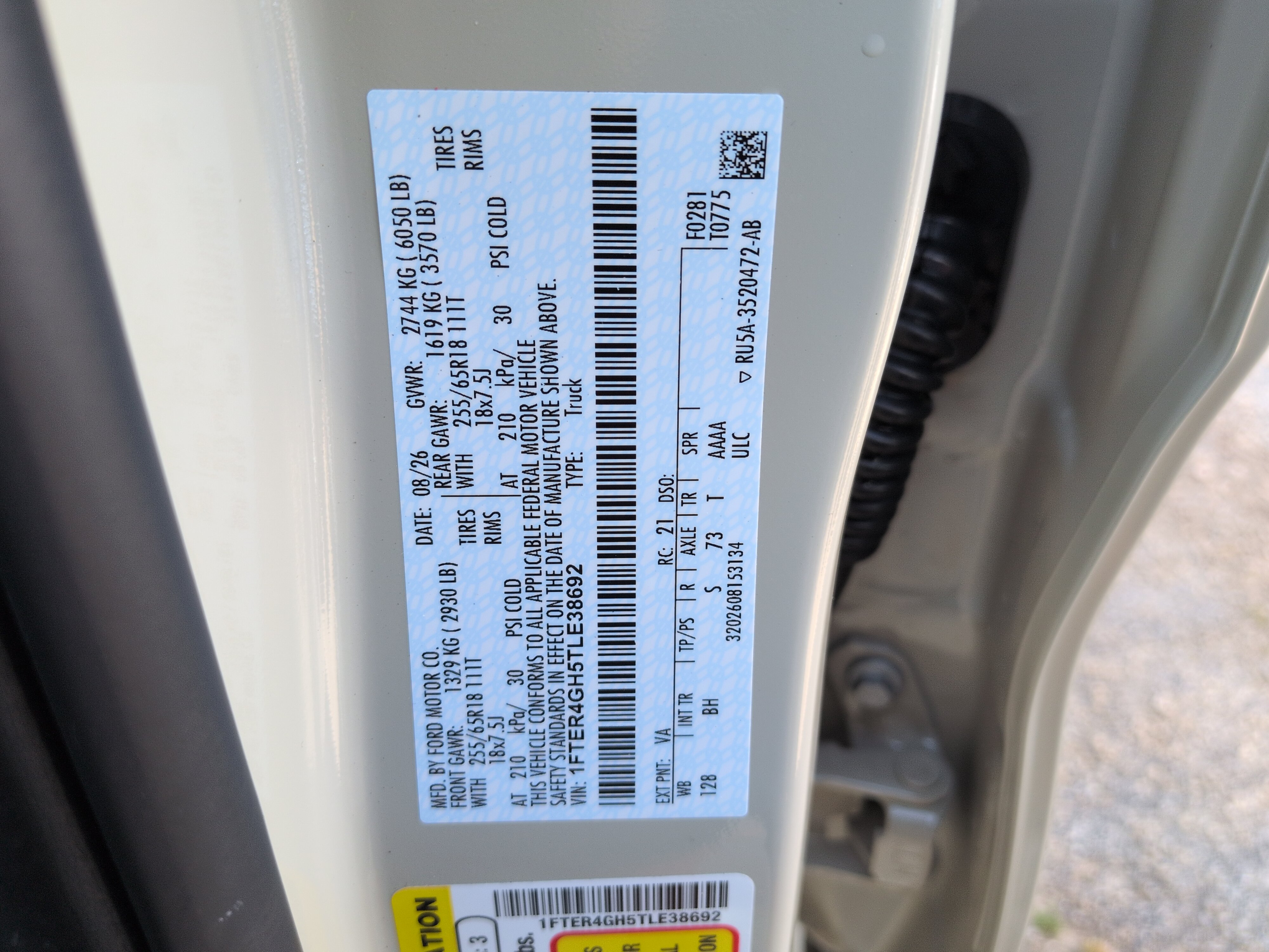 New 2026 Ford Ranger XLT w/ Equipment Group 301A High RWD image 26