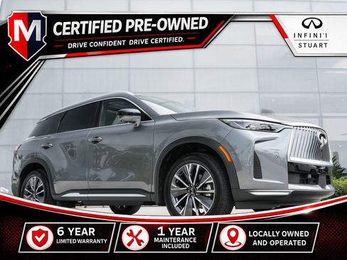 Certified 2026 INFINITI QX60 Luxe w/ Family Package FWD image 1