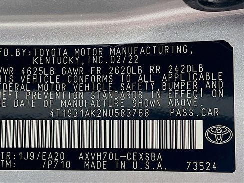 Certified 2022 Toyota Camry SE image 28