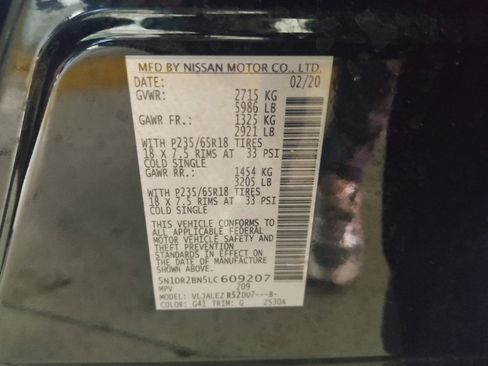 Used 2020 Nissan Pathfinder SV FWD image 33