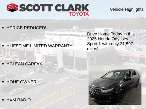 Used 2025 Honda Odyssey Sport-L image 12