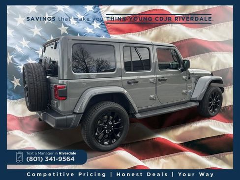 Used 2023 Jeep Wrangler Unlimited Sahara w/ Cold Weather Group image 5