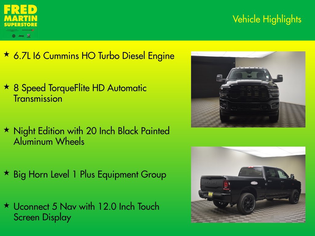 New 2026 RAM 3500 Big Horn AWD/4WD image 8