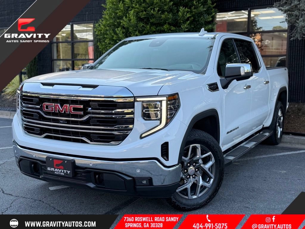 Used 2024 GMC Sierra 1500 SLT w/ SLT Premium Plus Package AWD/4WD image 1