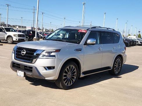 Certified 2024 Nissan Armada Platinum w/ Captain's Chairs Package image 3