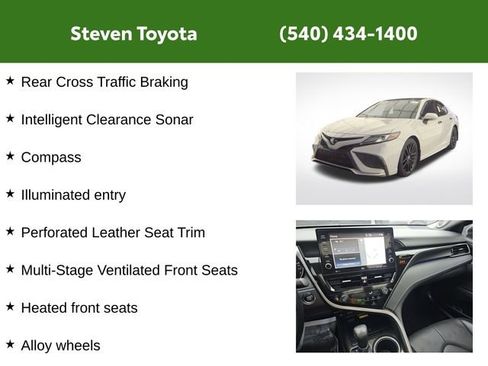 Used 2023 Toyota Camry XSE w/ Navigation Package image 18