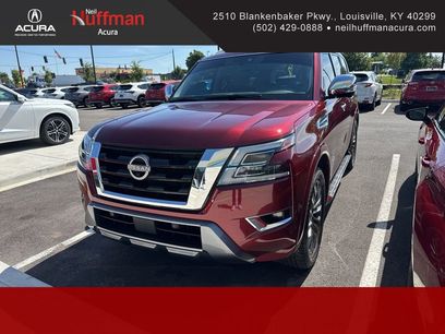 Used 2024 Nissan Armada Platinum w/ Captain's Chairs Package